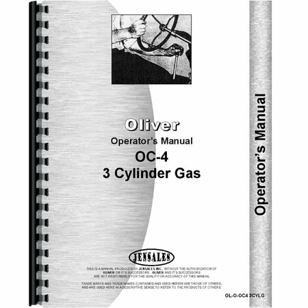 AFTERMARKET Oliver OC46 Crawler Operators Manual RAP80458